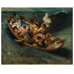 Christ on the Sea of Galilee by Eugène Delacroix 1841