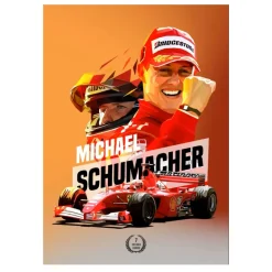 Formula 1 World Champions F1 Paintings Printed on Canvas - Image 11