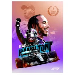 Formula 1 World Champions F1 Paintings Printed on Canvas - Image 15