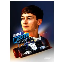 Formula 1 World Champions F1 Paintings Printed on Canvas - Image 16