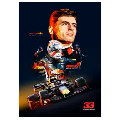 Formula 1 World Champions F1 Paintings Printed on Canvas - Image 18