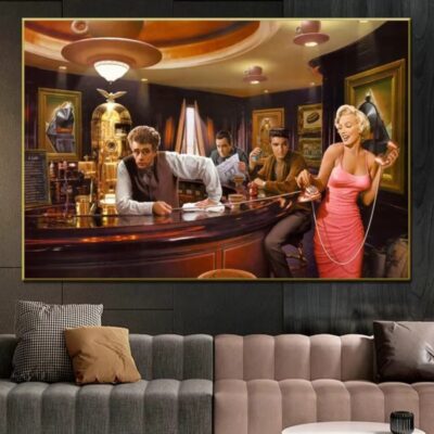 Living the Dream Artwork by Chris Consani Printed on Canvas