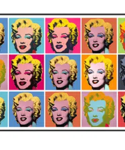 Marilyn Diptych Artwork by Andy Warhol