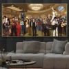 Musicians Legends Artwork Printed on Canvas