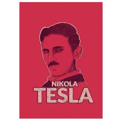 Portrait of Nikola Tesla (5)