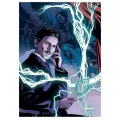 Portrait of Nikola Tesla