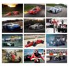 Race Car Classical Artworks Printed on Canvas