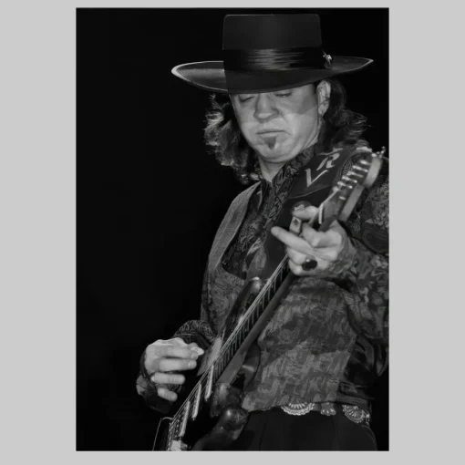 Stevie Ray Vaughan Blues Guitarist