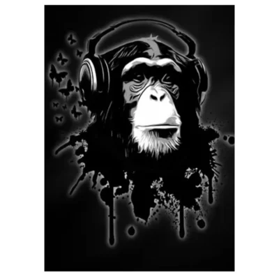 The Great Apes Pictures Wall Art Printed on Canvas - Image 7