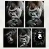 The Great Apes Pictures Wall Art Printed on Canvas
