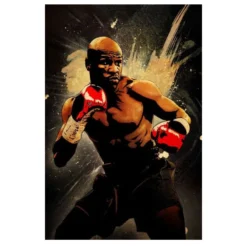 Top Boxers Paintings and Pictures Printed on Canvas - Image 4
