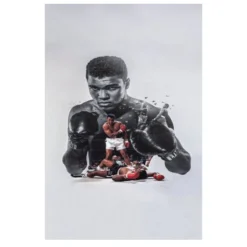 Top Boxers Paintings and Pictures Printed on Canvas - Image 10