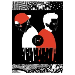 Twenty One Pilots Rock Band Artworks Printed on Canvas - Image 15