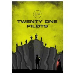 Twenty One Pilots Rock Band Artworks Printed on Canvas - Image 4