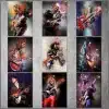 Great Paintings of Famous Guitarists Printed on Canvas