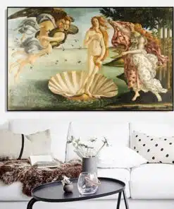 The Birth of Venus Painting by Sandro Botticelli Printed on Canvas