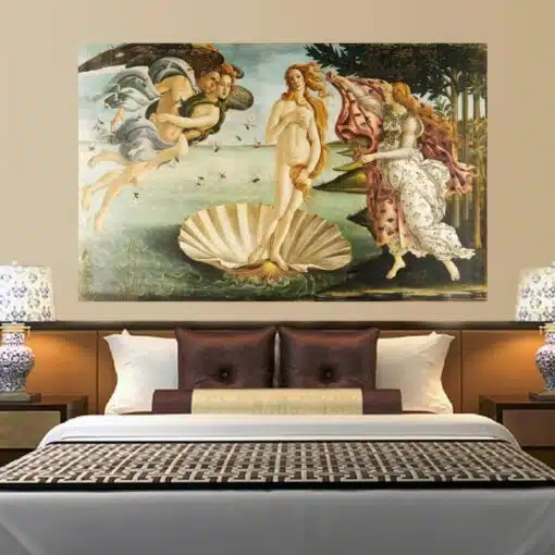 The Birth of Venus Painting by Sandro Botticelli Printed on Canvas