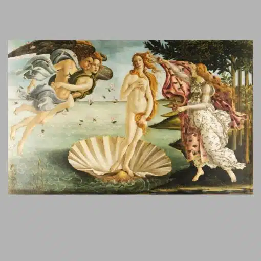 The Birth of Venus by Sandro Botticelli created 1484–1486