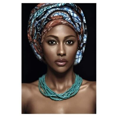 Woman With Indian Headband
