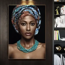Woman With Indian Headband