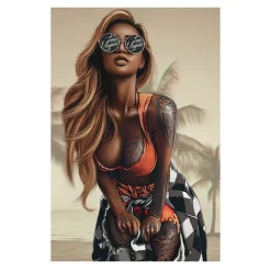 Woman with Tattoo