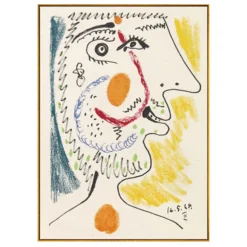 Abstract Paintings by Pablo Picasso Printed on Canvas - Image 6