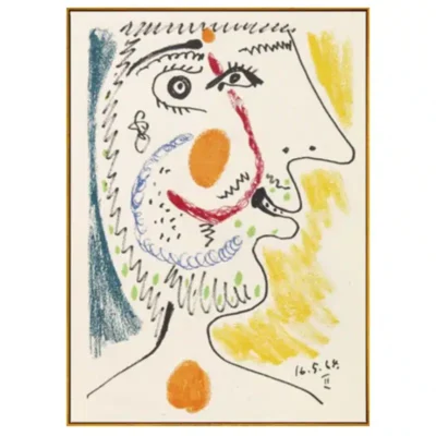 Abstract Paintings by Pablo Picasso Printed on Canvas - Image 6