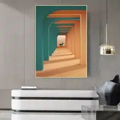 Cool Nordic Wall Art Decoration Printed on Canvas