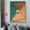 Cool Nordic Wall Art Decoration Printed on Canvas