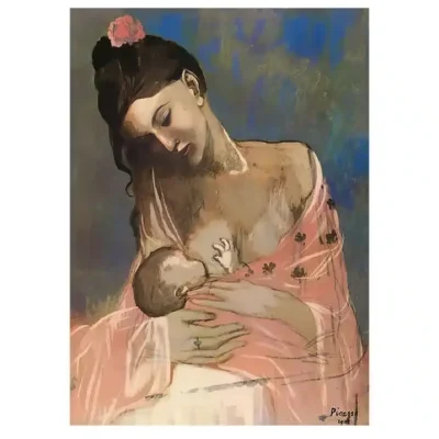 Mother and Child by Pablo Picasso 1905