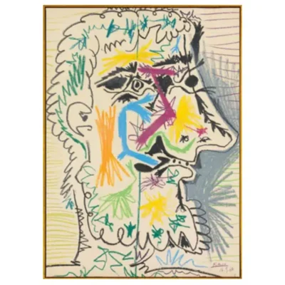 Abstract Paintings by Pablo Picasso Printed on Canvas - Image 30