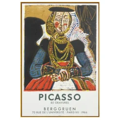 Abstract Paintings by Pablo Picasso Printed on Canvas - Image 37
