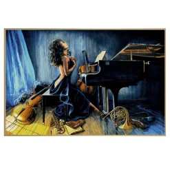 Woman-Surrounded-by-Instruments