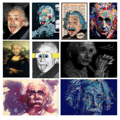 Artworks of Einstein 2