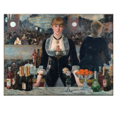 Édouard Manet 1882 A Bar at The Folies-Bergère