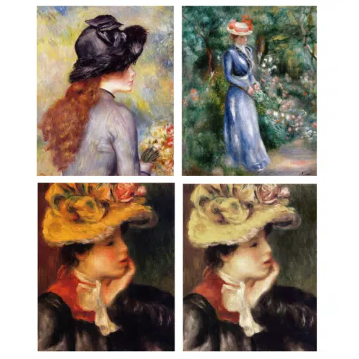 Paintings by Pierre-Auguste Renoir