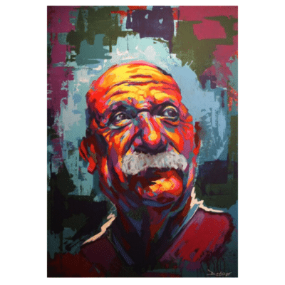 Portrait of Albert Einstein 7