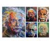 Portrait of Albert Einstein Paintings Printed on Canvas
