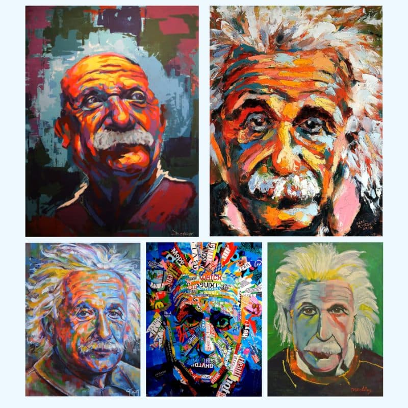 Portrait of Albert Einstein