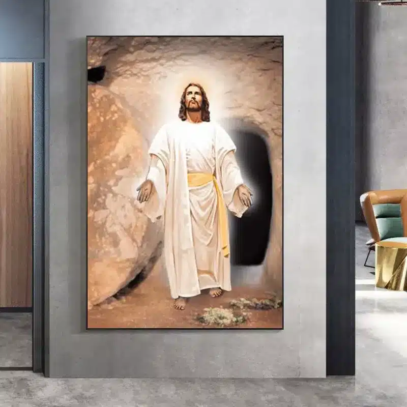 Religious Painting of Jesus Christ Printed on Canvas