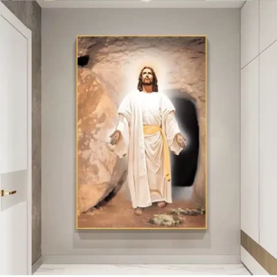 Religious Painting of Jesus Christ Printed on Canvas