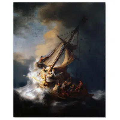 Rembrandt 1633 The Storm on the Sea of Galilee
