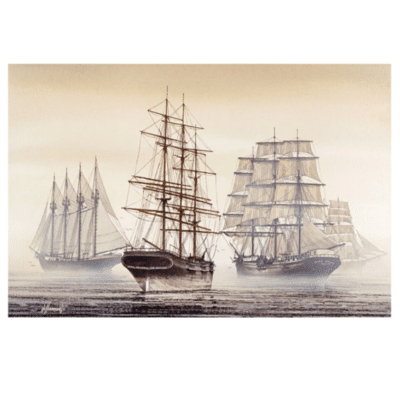 Schooner and Merchant Sailing Ships