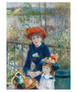 Two Sisters On the Terrace by Pierre-Auguste Renoir 1881