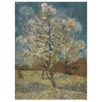 Vincent van Gogh 1888 Peach Trees in Blossom