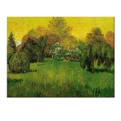 Vincent van Gogh 1888 Public Park with Weeping Willow the Poet s Garden I