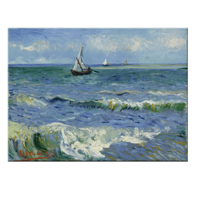 Vincent van Gogh 1888 Seascape near Les Saintes Maries de la Mer