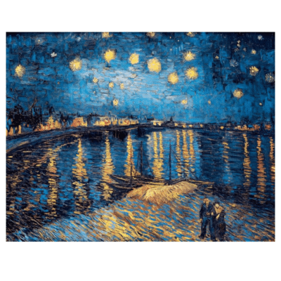Vincent van Gogh 1888 Starry Night Over the Rhone