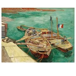 Vincent Van Gogh Impressionism Paintings Printed on Canvas - Image 7