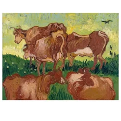 Vincent Van Gogh Impressionism Paintings Printed on Canvas - Image 17